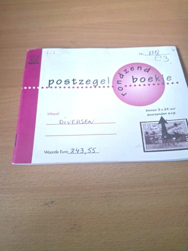 Dutch club booklet with stamps - dutch,