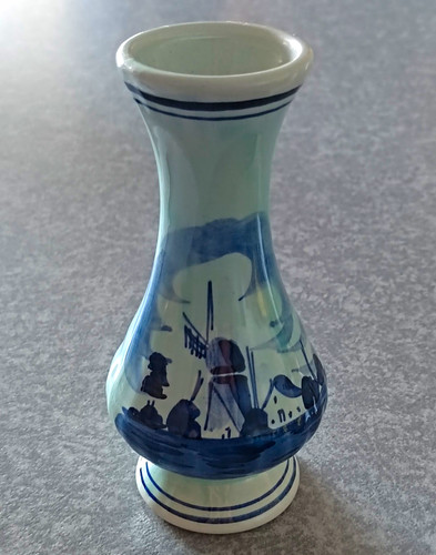 Vintage delft blue - blue, (delfts