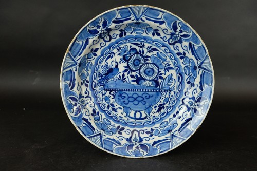 Dutch delft blue - blue, large