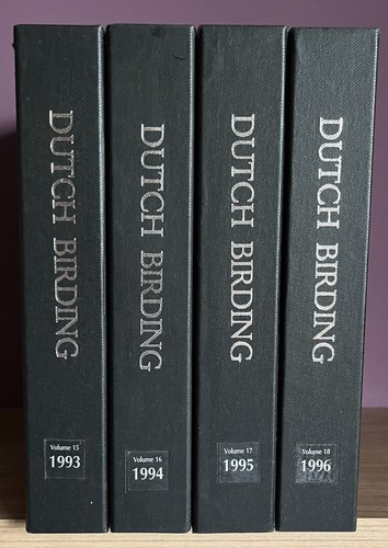 Dutch birding 1993 x4 - birding,
