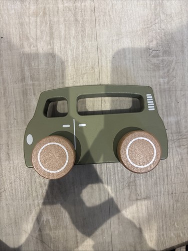 Little dutch wooden toy car - wooden,