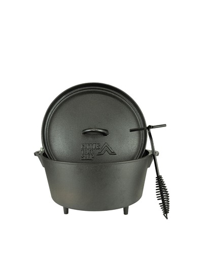25l cast iron dutch - iron, oven