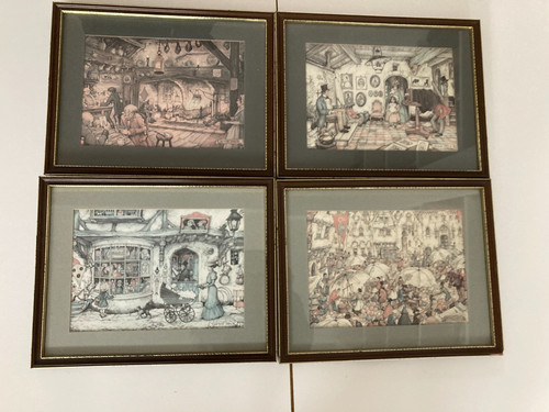 Anton pieck set - pieck,