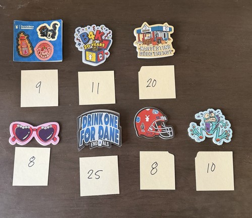Dutch bros coffee sticker lot - coffee,