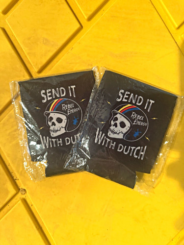 Dutch bros send with - dutch, it
