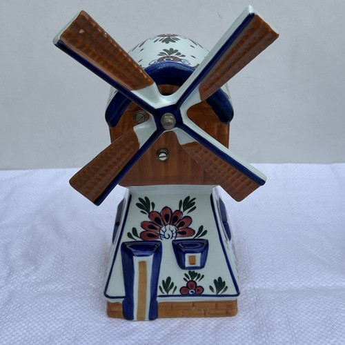 Dutch ceramic musical windup - dutch,