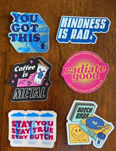 Dutch bros sticker - dutch,