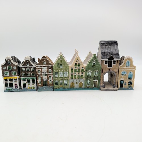 Miniature dutch canal houses - dutch,