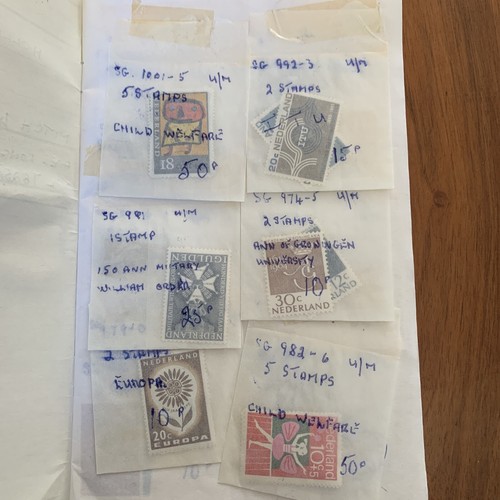 Dutch holland stamps unmounted - dutch,