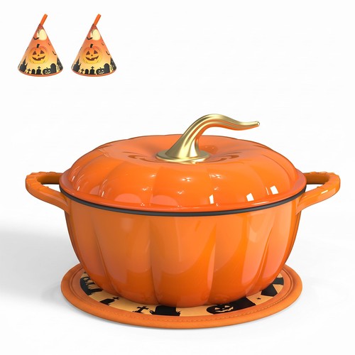 Pumpkin dutch oven pot - pumpkin,