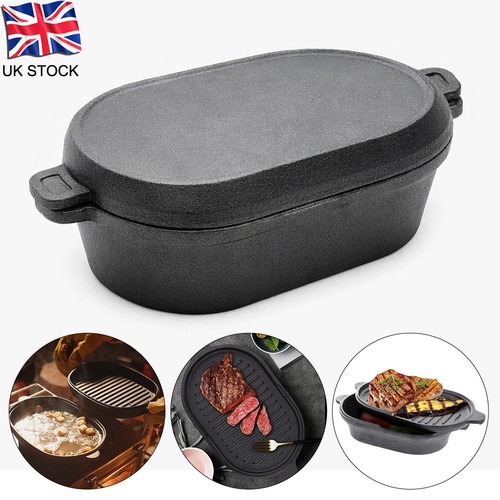 Cast iron dutch oven - 2, in