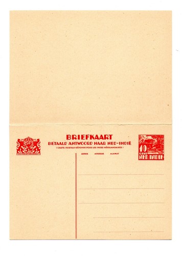 Dutch east indies - indies, stationery