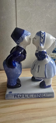 Hand painted delft blue - hand, &
