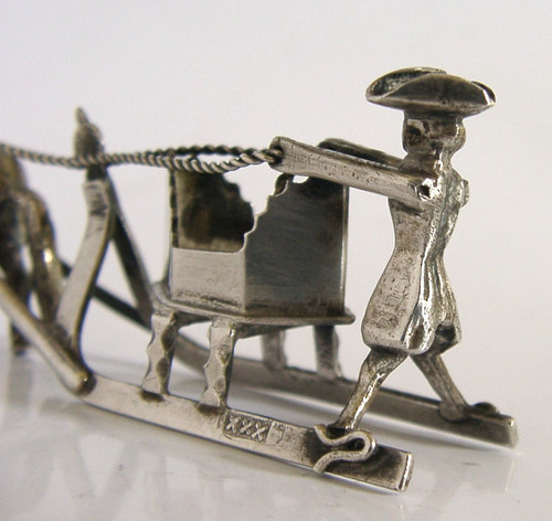 Dutch solid silver miniature - silver,