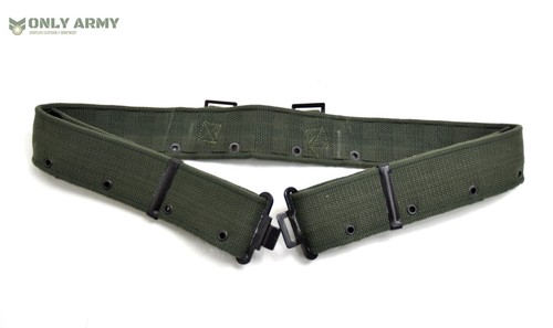 Dutch army webbing belt waist - army,