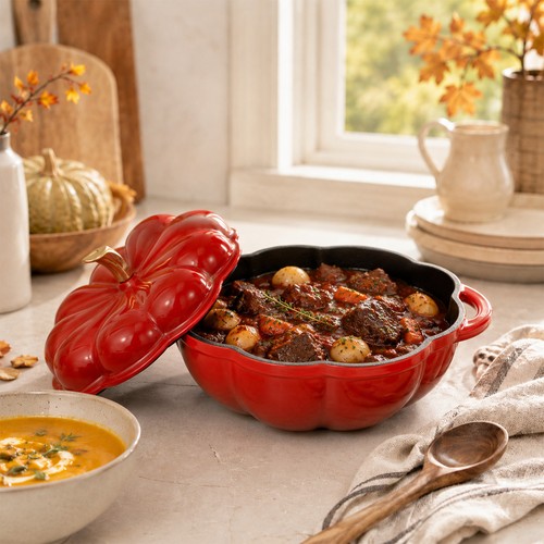 Pumpkin dutch oven - dutch, 2l