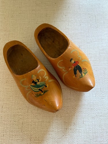 Vintage dutch hand carved and - vintage,