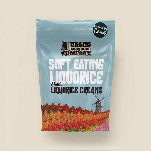 Dutch liquorice creams - liquorice,