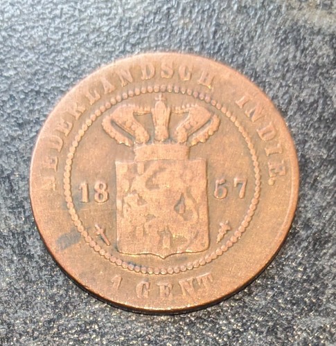Cent 1857 dutch east indies - 1857, indies.