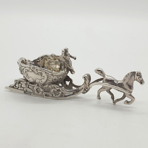 Dutch 830 silver horse - 830,