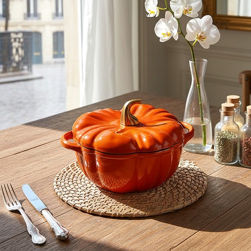 Cast iron pumpkin - cast,