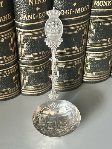 Antique dutch silver spoon - dutch,